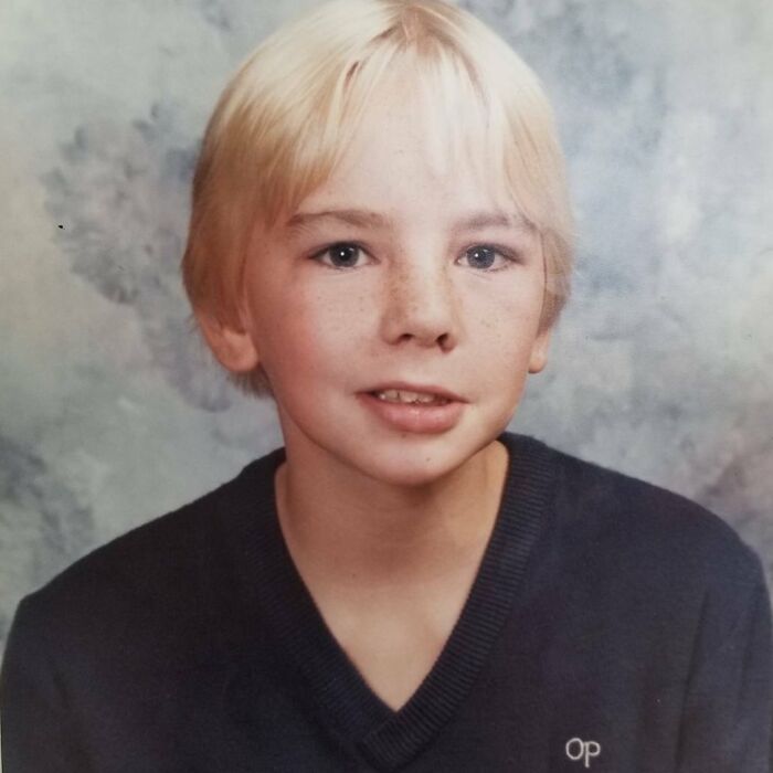 Picture of Dax Shepard in yearbook