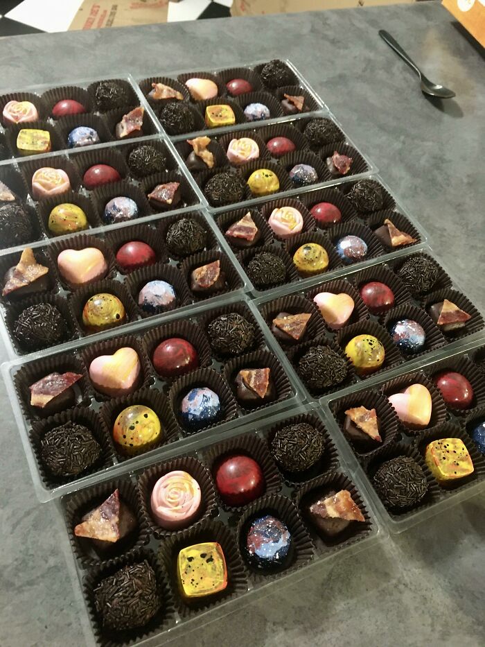 Homemade Valentine's Chocolates