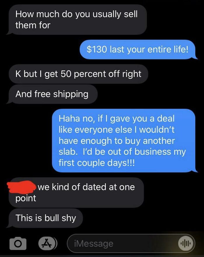 My Ex Girlfriend. Self Explanatory To Get A Cheaper Cutting Board