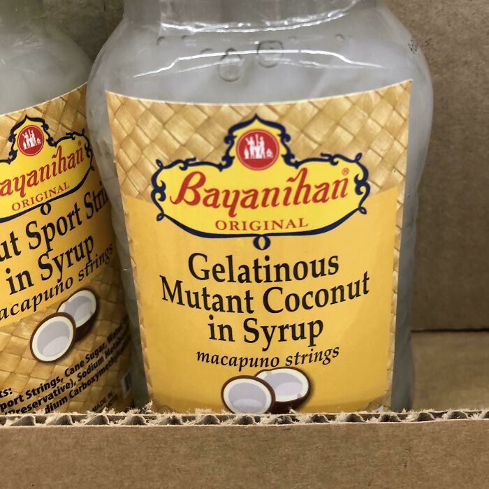 In A Local Filipino Grocery. I’m Sure It’s Delicious, But I Have Some Notes About The English Word Choices