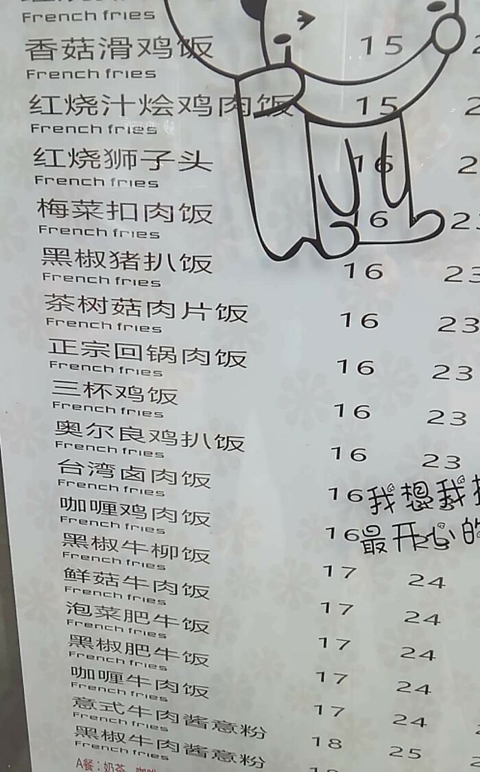 Uh... I'll Have The French Fries