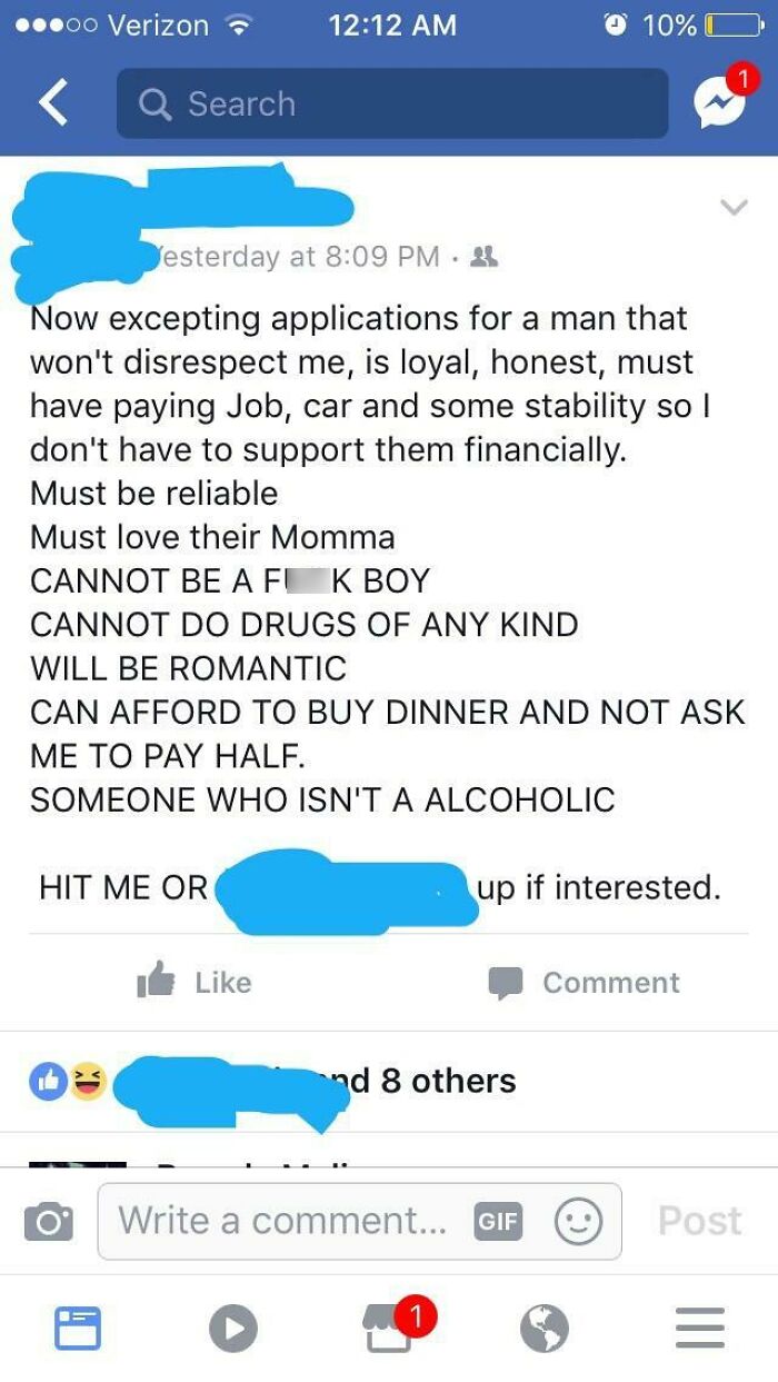 She Was Looking For A New Boyfriend Not Even A Week After Her Last One Died Of A Drug Overdose