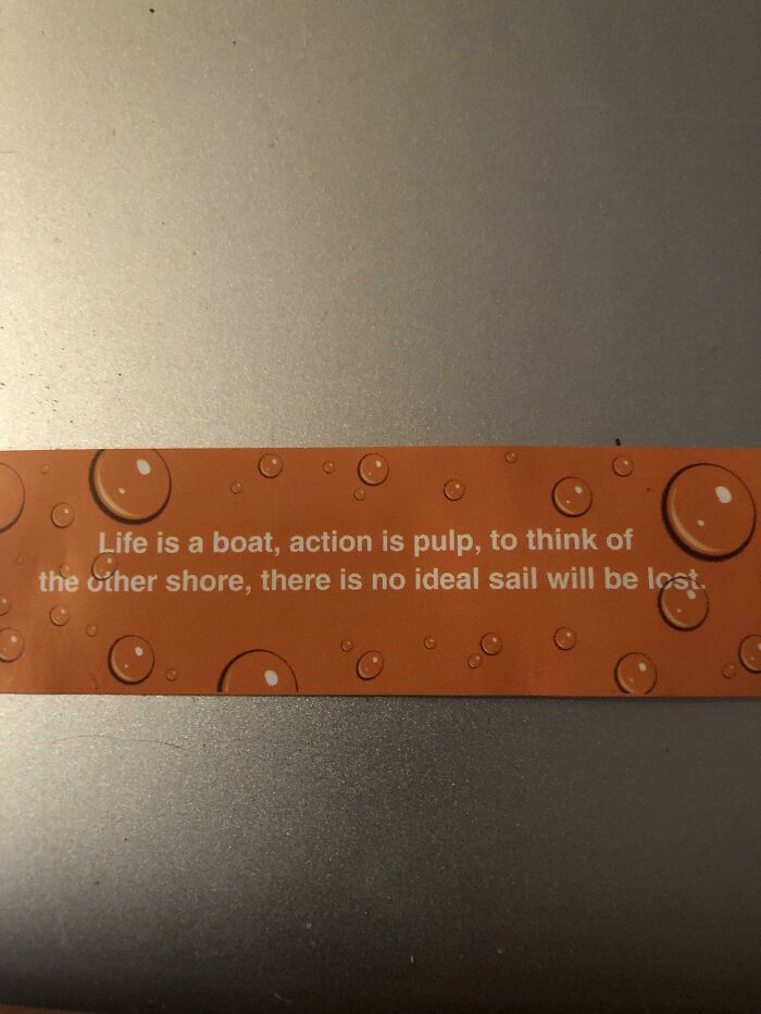 Who Proofread This? And What Quote Is It Trying To Be?