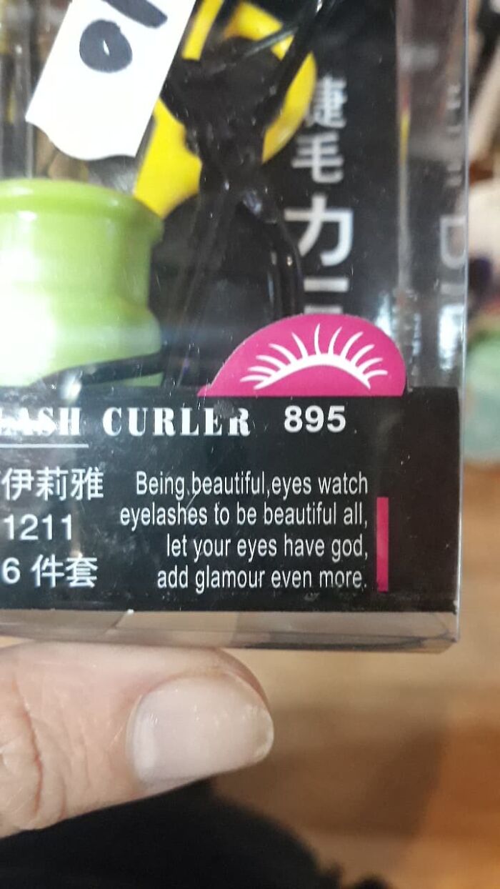 "Let Your Eyes Have God" :))