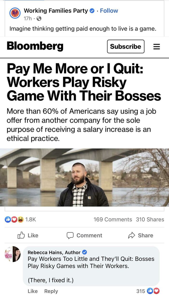 Bloomberg… Your Bias Is Showing