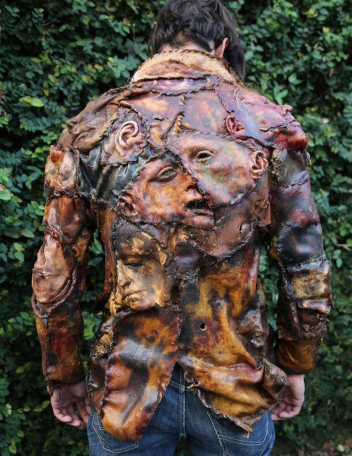 Leather Face Jacket