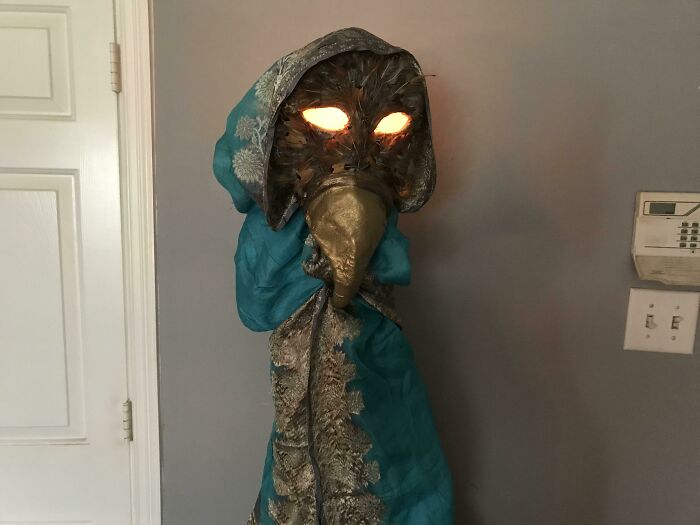 Weird Thing My Mom Made And Put Right Across From Her Bed