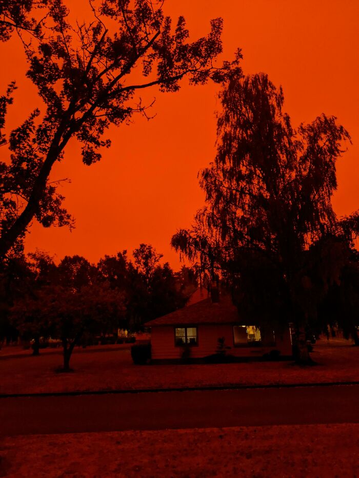 4 Pm In Salem Oregon, No Filter