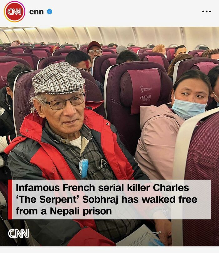 Sitting Center Seat Next To A Serial Killer