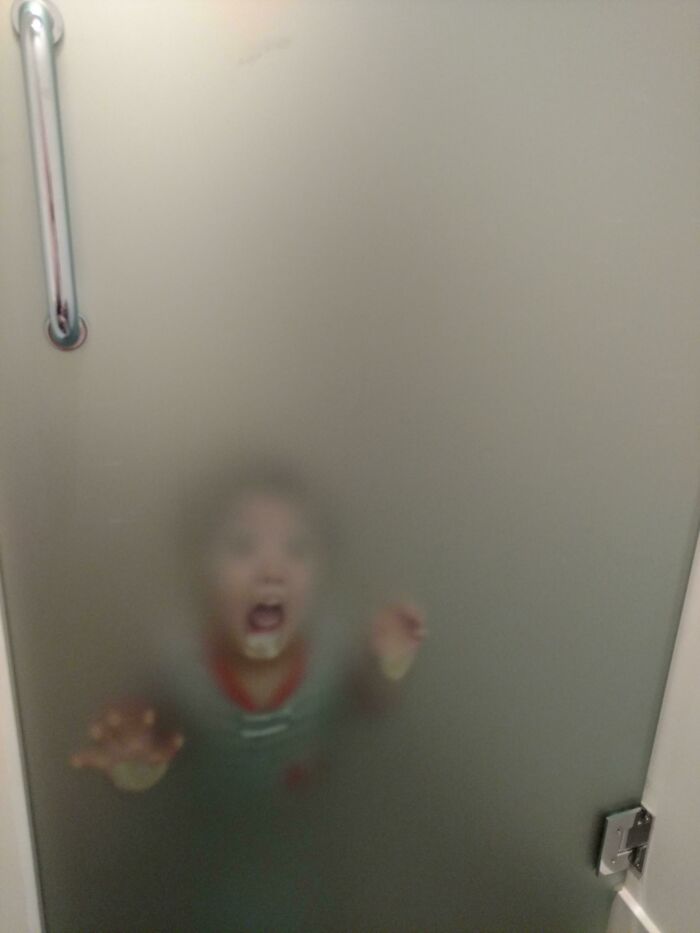 I Sat On The Toilet, Closed The Door, And My 2yo Decided I Wasn't Shitting Myself Fast Enough