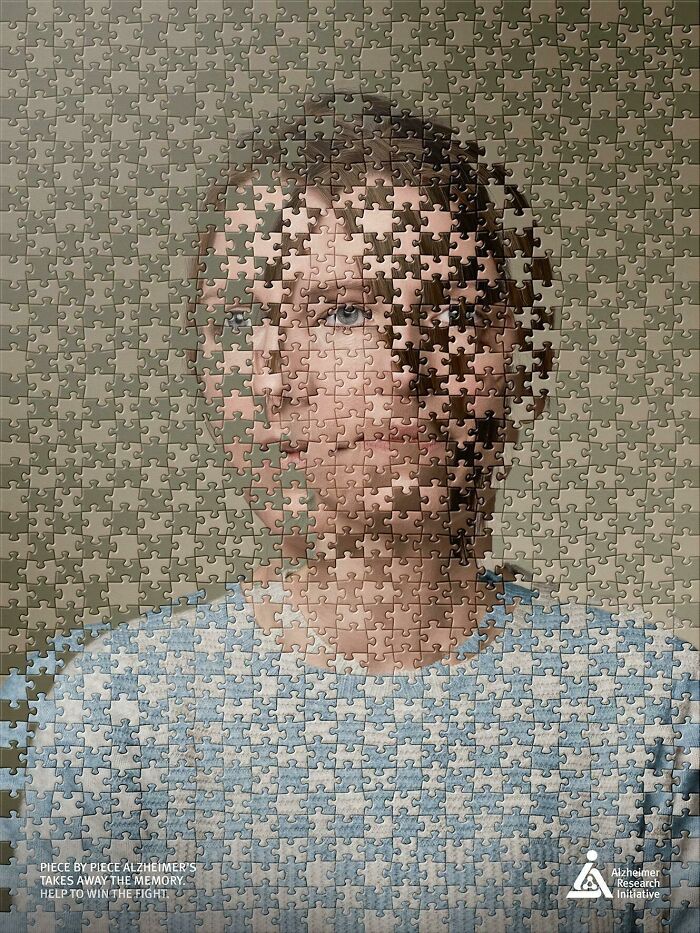 "Piece By Piece Alzheimer's Takes Away The Memory". Campaign For Alzheimer Forschung Initiative