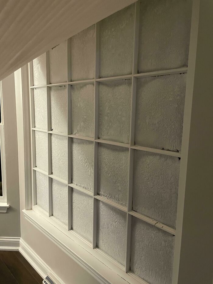 My Single-Pane Windows Froze