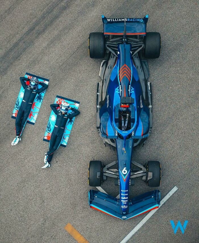 Formula 1 Car And Its Drivers