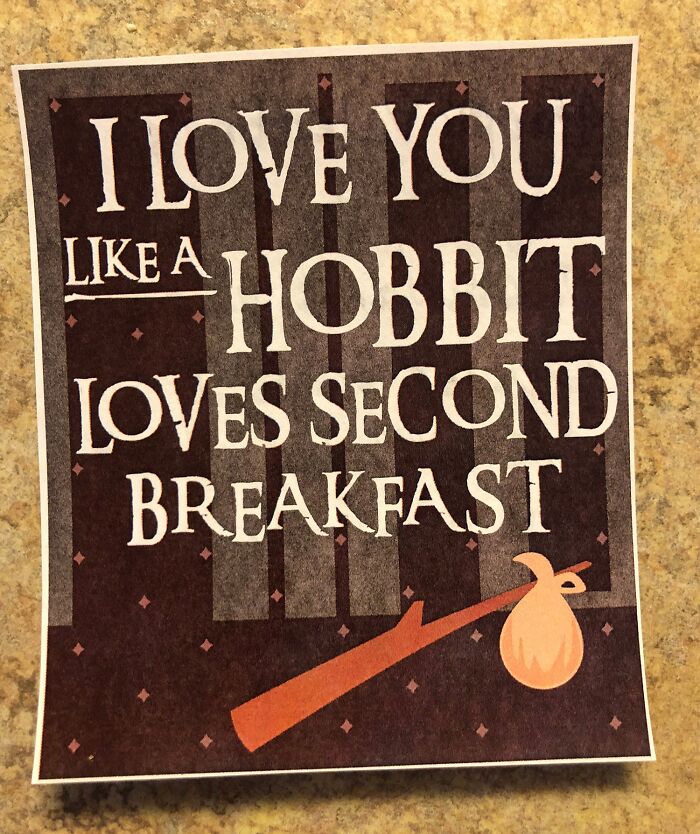 Valentine's Day Card From My Wife. That's A Strong Love