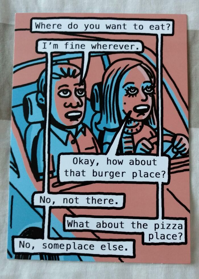 My Girlfriend Says This Sums Up Our Relationship In One Valentine's Day Card