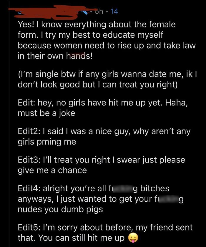 Did He Mention He Was A Nice Guy?