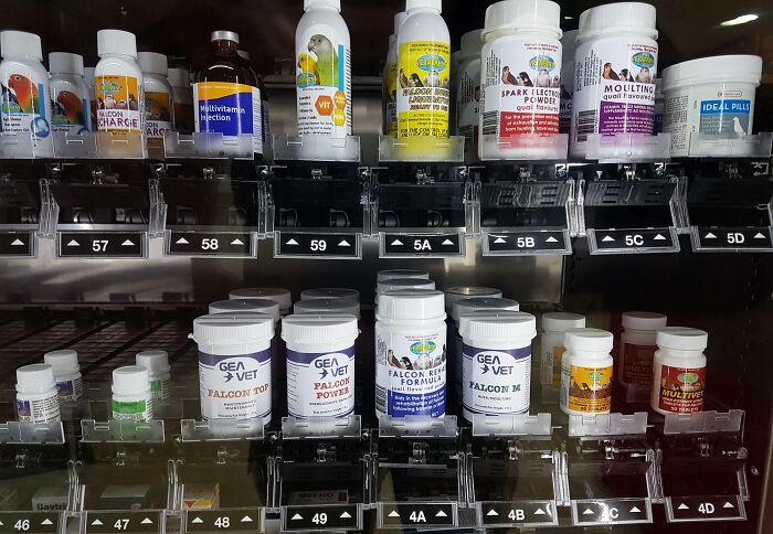 This Vending Machine Solely Dispenses Medications For Your Pet Falcons