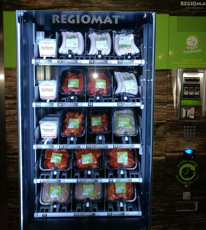Sausage Vending Mashine In Germany