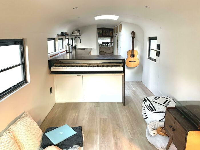 I Converted A School Bus Into My House