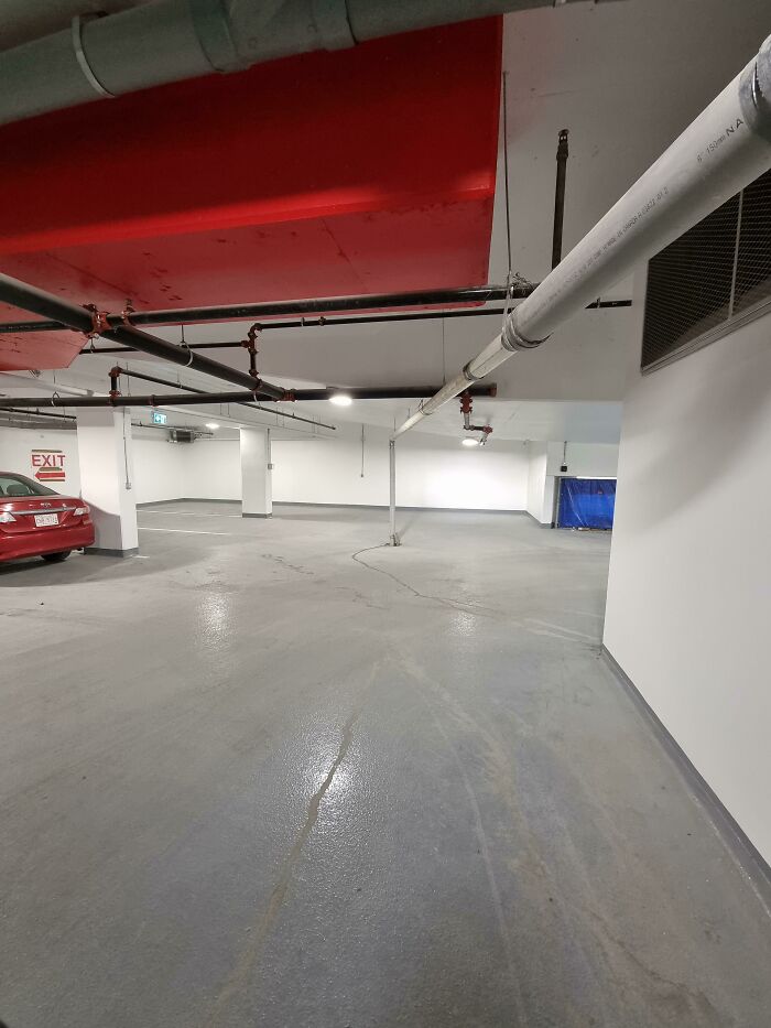 The Water Pipe In My Appartment That Just Finished Construction