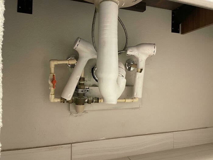 Is It Petty To Judge Ugly Plumbing If They Reversed The Feeds?