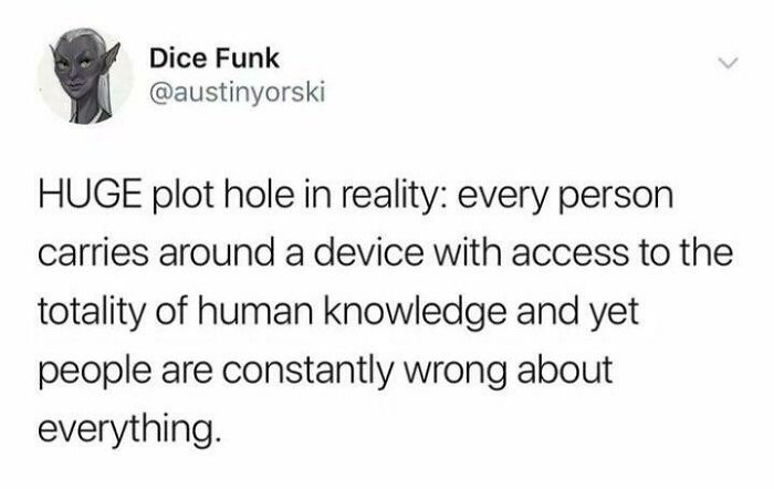 Humanity: We Have Problems