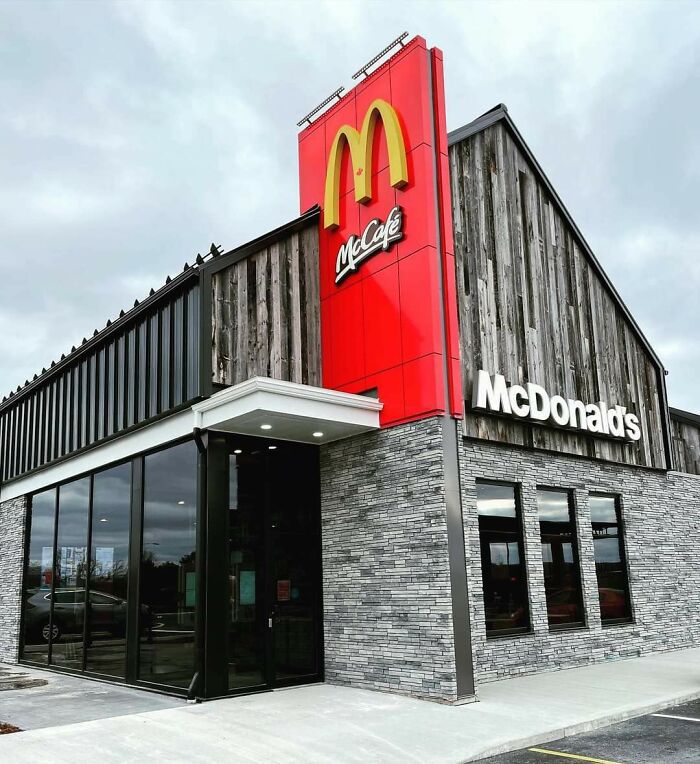 An Old Barn Near Me Got Converted Into A McDonald's