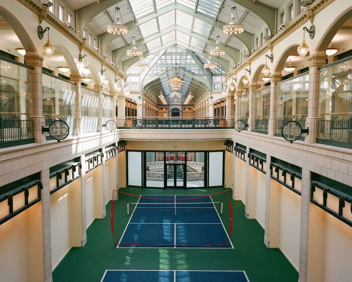 Grand Avenue Mall. The Way It Was Remade Into Apartments Turned It Into A Somewhat Surreal Space