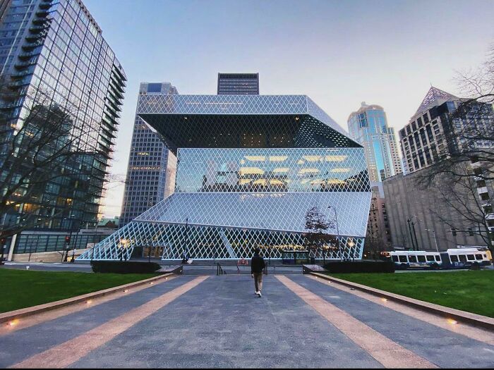 The Fact That This Is A Public Library Makes This Building Even Sexier. Seattle, Washington
