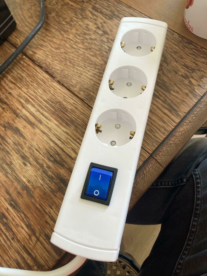 Shiny Power Strip Button