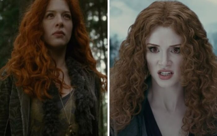 Rachelle Lefevre as Victoria in Twilight and Dallas Howard as Victoria