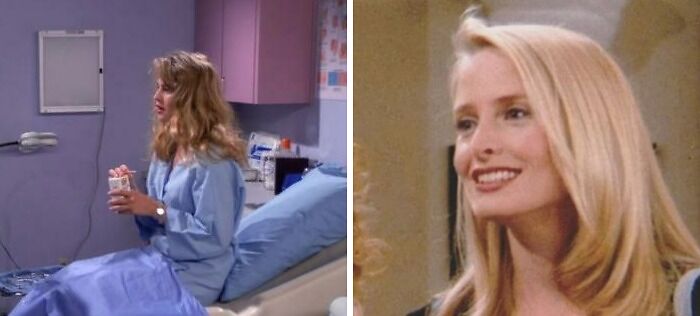 Anita Barone as Carol in Friends and Jane Sibbett as Carol