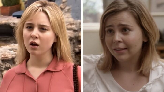 Alessandra Torresani as Ann Veal in Arrested Development and Mae Whitman as Ann Veal
