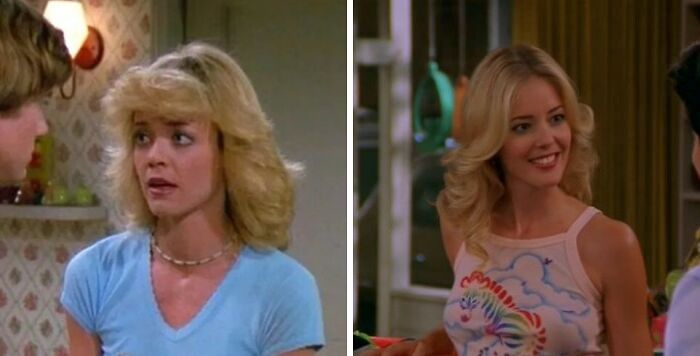 Lisa Robin Kelly as Lori in That '70s Show and Christina Moore as Lori