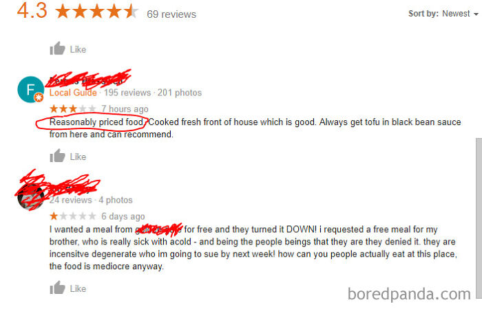 This Guy Wanted A Free Meal Because His Brother Has A Cold