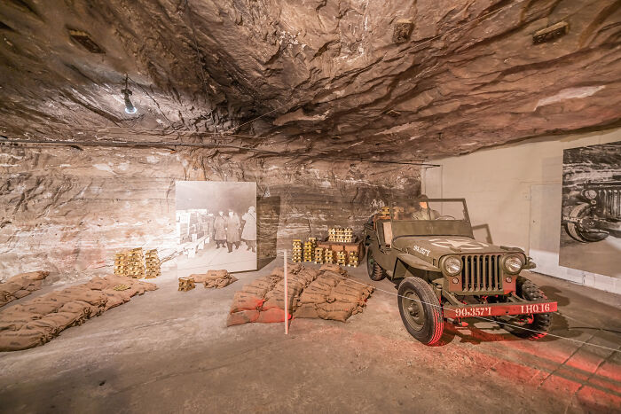 Gold room (the room where in early 1945 N**i gold had been stored), in 440m underground depth