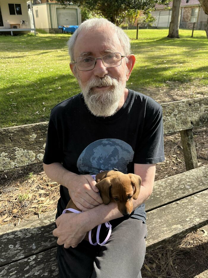 Buster, My Retirement Puppy