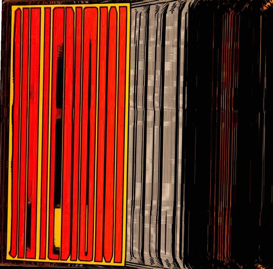 Paper Jammed In My Scanner And I Accidentally Created Abstract Art