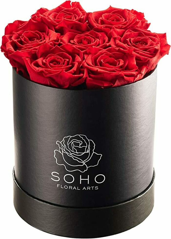 Eternal Roses In A Box