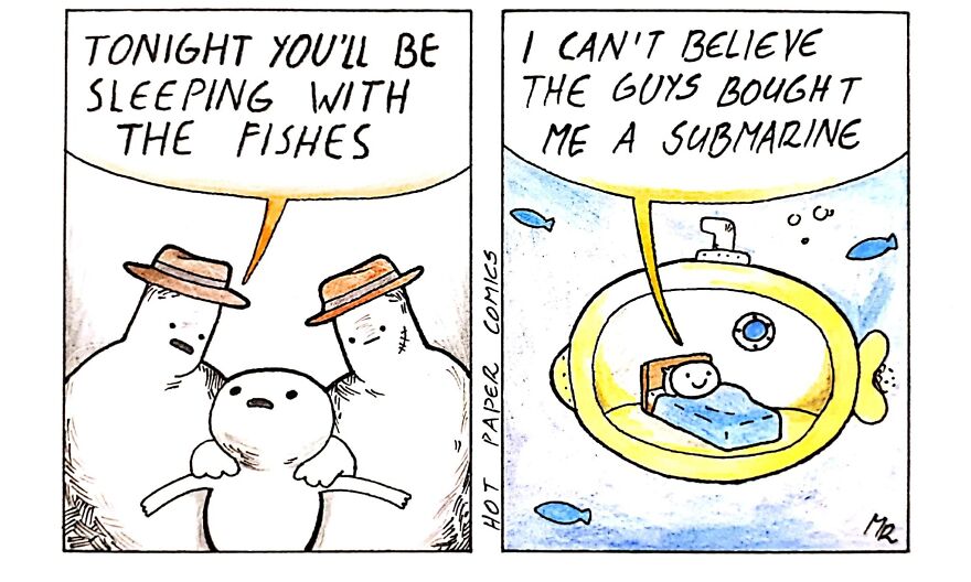 36 New Hilarious Comics With Black Humor And Unexpected Twists By Martin Rosner