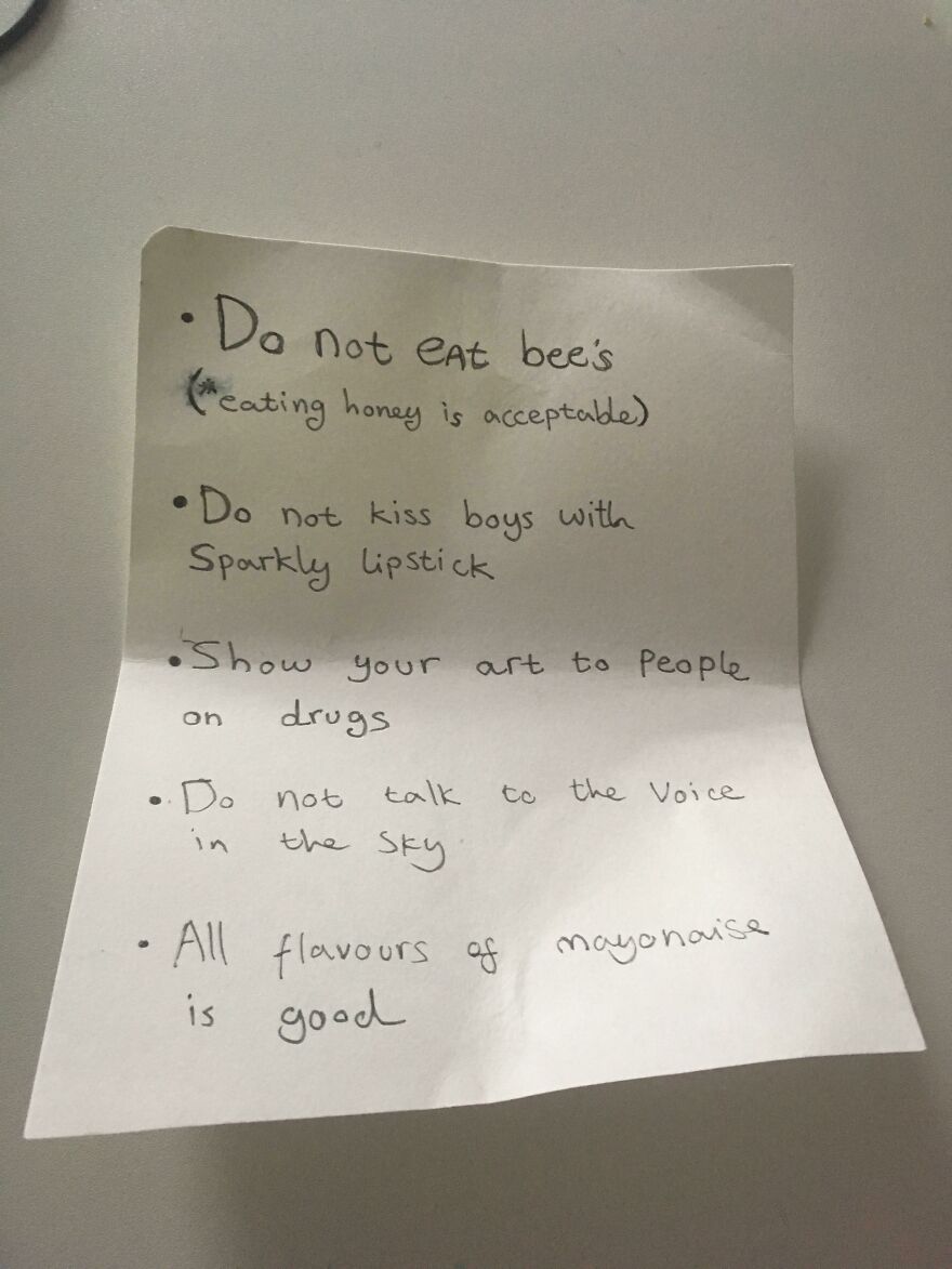 Some Good Life Advice Found In My College Bathroom