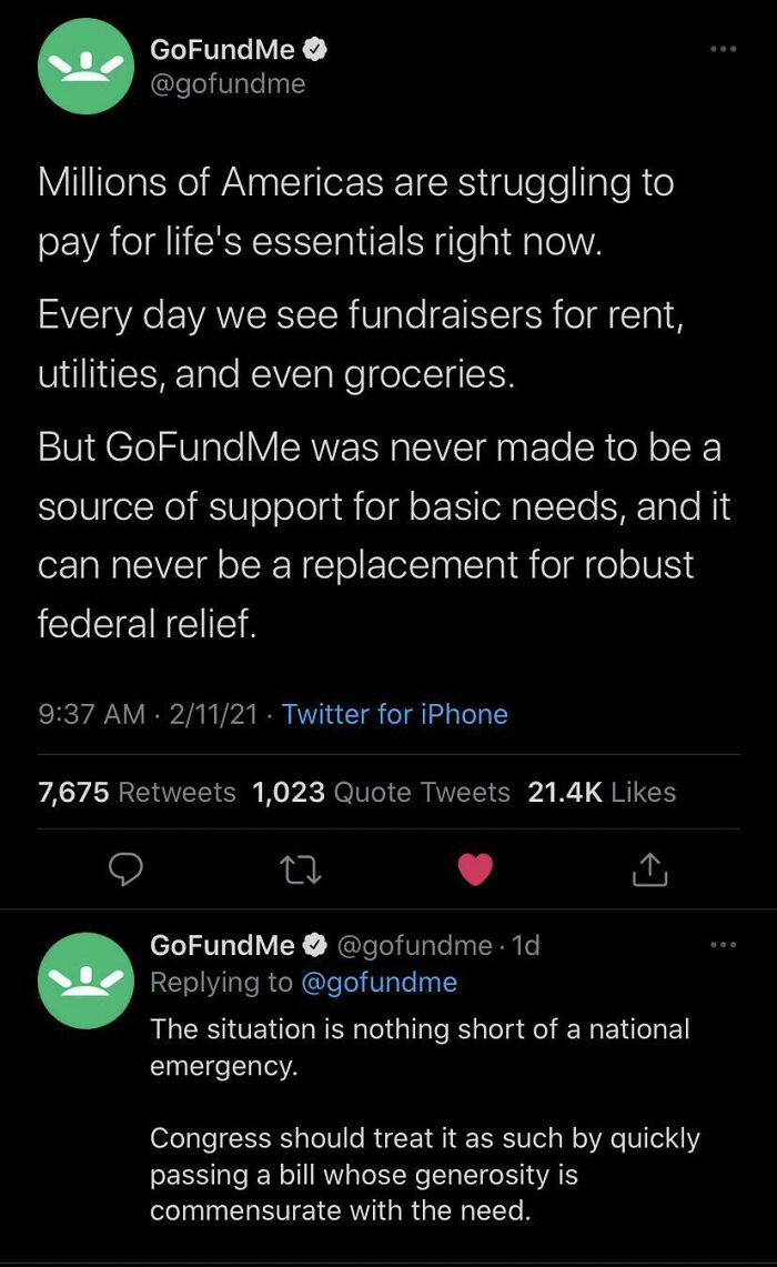 Even Gofundme Has Had Enough