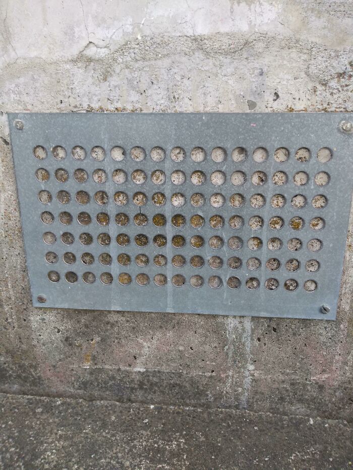 Hmm, Oh Yeah Let's Put A Vent Cover Here. Doesn't Matter That There Isn't A Vent