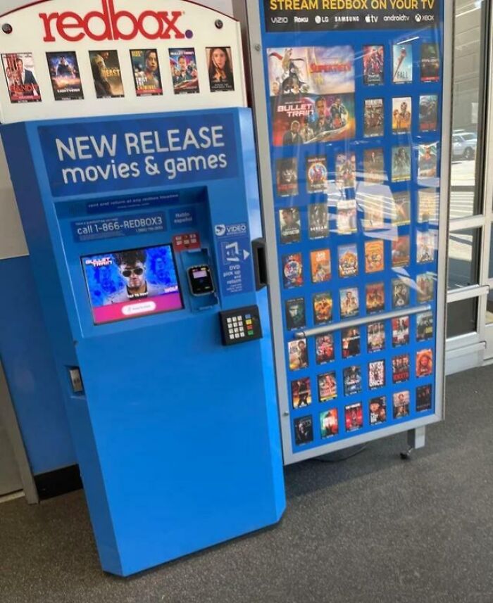 Blue Redbox