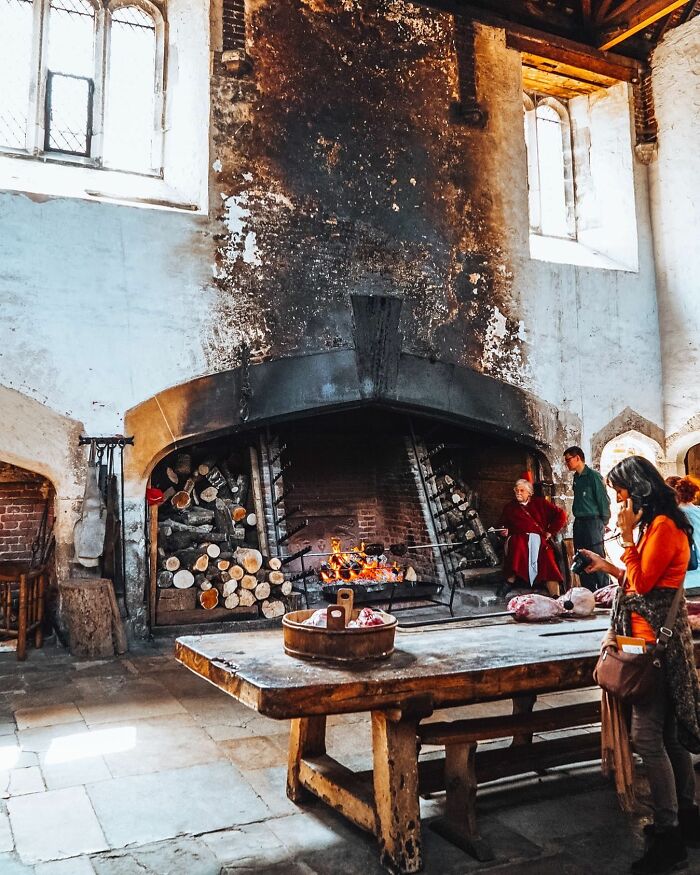 La cocina de Enrique VIII en el palacio de Hampton Court