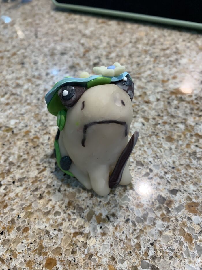 I Made This Witch Frog For My Mom’s Birthday