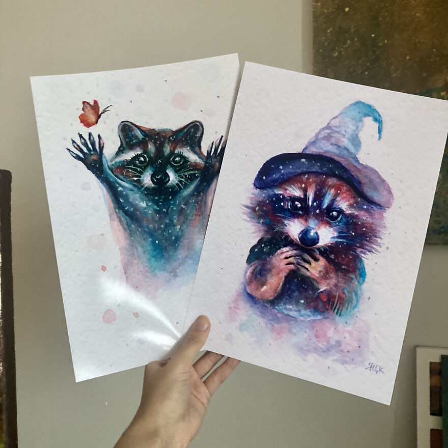 I’m An Artist And I Create Small Animal Paintings (10 Pics)