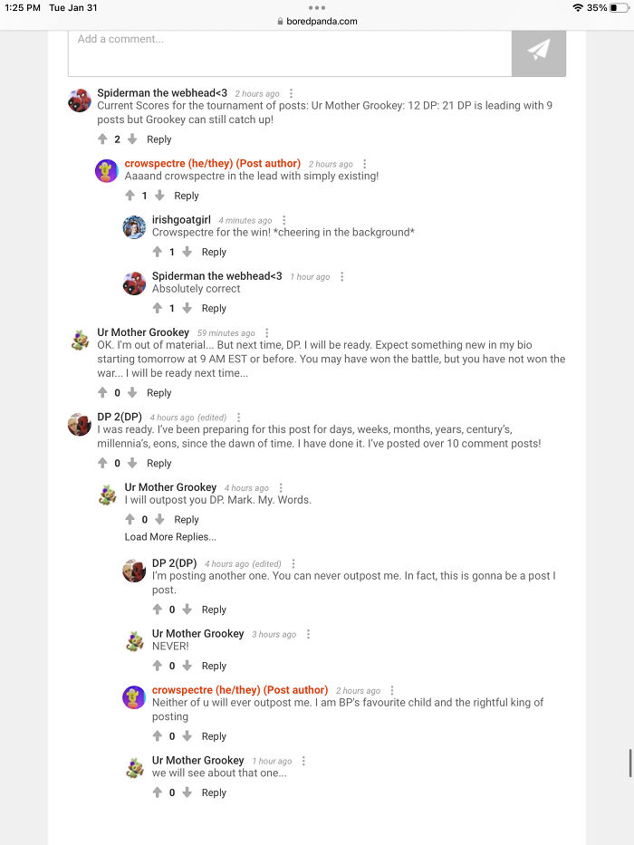 Score For The Outposting Battle