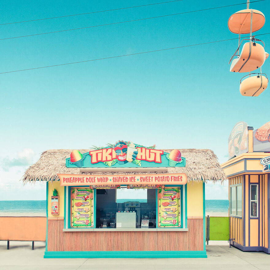 The Oldest Amusement Park In Dreamy Colors