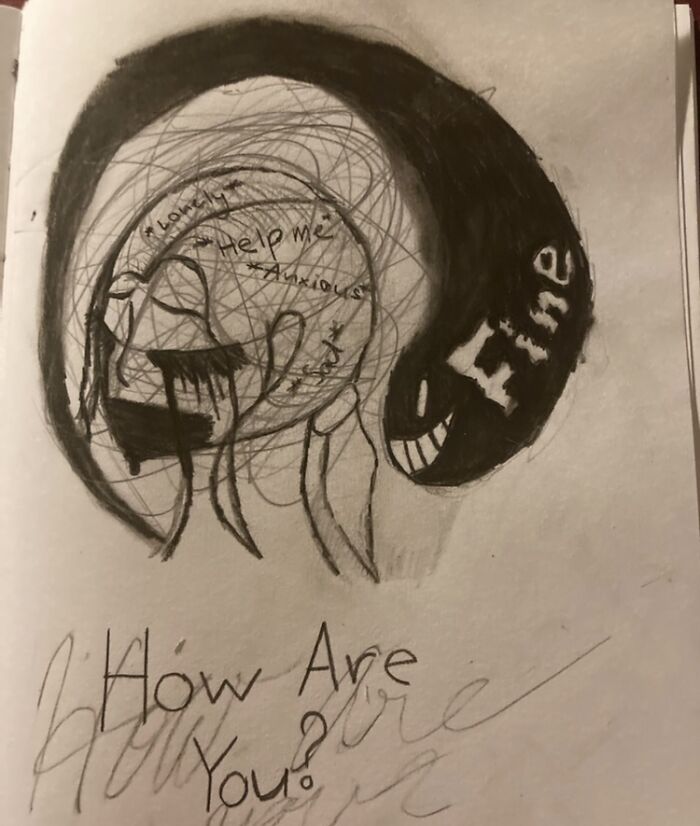 Not Mine But A Friend Of Mine’s. They’re Really Good At Drawing!!